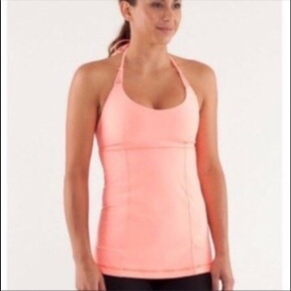 Lululemon Wandering Yogi Halter Tank top Size 8